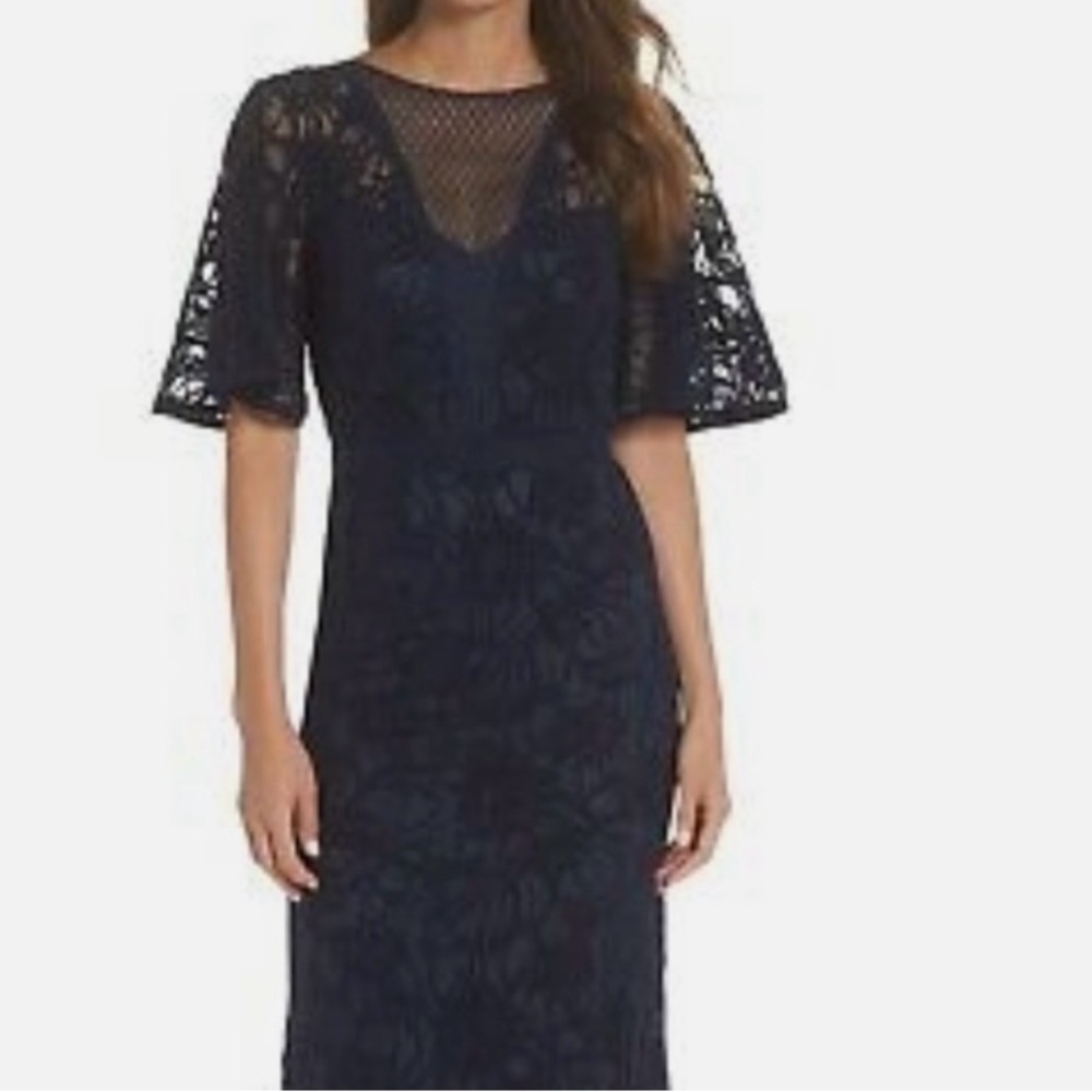 Formal full length Tadashi Shoji evening gown